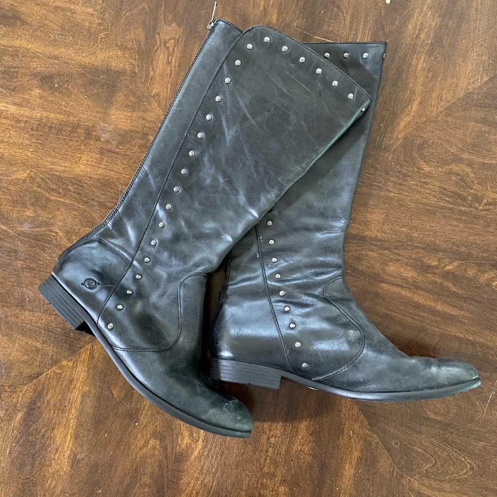 born | tall boots
